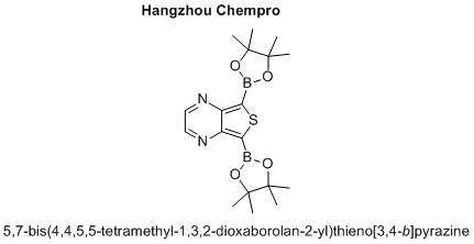 5,7-bis(4,4,5,5-tetramethyl-1,3,2-dioxaborolan-2-yl)thieno[3,4-b]pyrazine