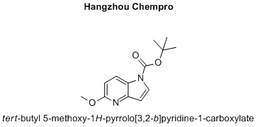 tert-butyl 5-methoxy-1H-pyrrolo[3,2-b]pyridine-1-carboxylate