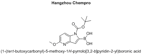 (1-(tert-butoxycarbonyl)-5-methoxy-1H-pyrrolo[3,2-b]pyridin-2-yl)boronic acid