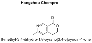 6-methyl-3,4-dihydro-1H-pyrano[3,4-c]pyridin-1-one