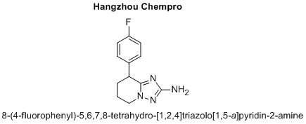 8-(4-fluorophenyl)-5,6,7,8-tetrahydro-[1,2,4]triazolo[1,5-a]pyridin-2-amine