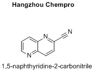 1,5-naphthyridine-2-carbonitrile