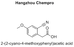 2-(2-cyano-4-methoxyphenyl)acetic acid