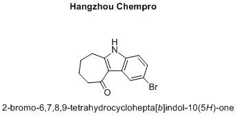 2-bromo-6,7,8,9-tetrahydrocyclohepta[b]indol-10(5H)-one