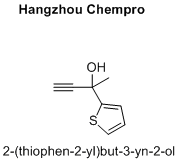 2-(thiophen-2-yl)but-3-yn-2-ol