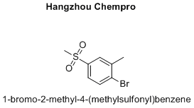 1-bromo-2-methyl-4-(methylsulfonyl)benzene