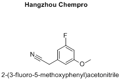 2-(3-fluoro-5-methoxyphenyl)acetonitrile