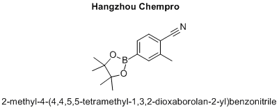 2-methyl-4-(4,4,5,5-tetramethyl-1,3,2-dioxaborolan-2-yl)benzonitrile