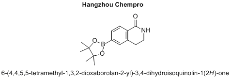 6-(4,4,5,5-tetramethyl-1,3,2-dioxaborolan-2-yl)-3,4-dihydroisoquinolin-1(2H)-one