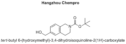 tert-butyl 6-(hydroxymethyl)-3,4-dihydroisoquinoline-2(1H)-carboxylate
