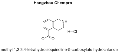 methyl 1,2,3,4-tetrahydroisoquinoline-5-carboxylate hydrochloride