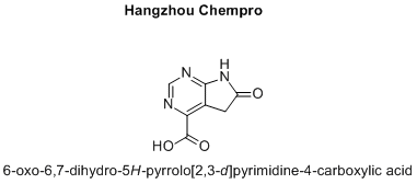 6-oxo-6,7-dihydro-5H-pyrrolo[2,3-d]pyrimidine-4-carboxylic acid
