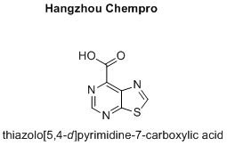 thiazolo[5,4-d]pyrimidine-7-carboxylic acid