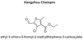 ethyl 4-chloro-5-formyl-2-methylthiophene-3-carboxylate