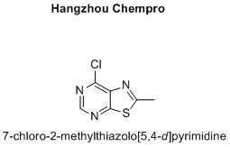 7-chloro-2-methylthiazolo[5,4-d]pyrimidine
