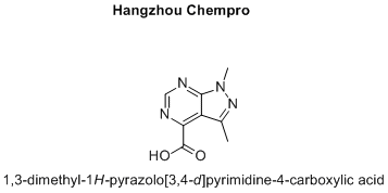 1,3-dimethyl-1H-pyrazolo[3,4-d]pyrimidine-4-carboxylic acid