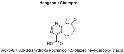 8-oxo-6,7,8,9-tetrahydro-5H-pyrimido[4,5-b]azepine-4-carboxylic acid