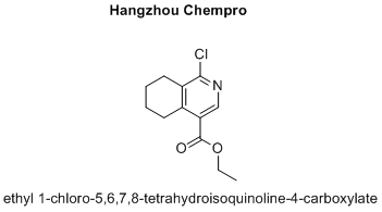ethyl 1-chloro-5,6,7,8-tetrahydroisoquinoline-4-carboxylate