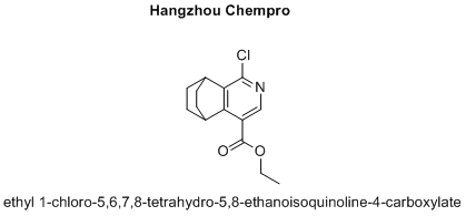 ethyl 1-chloro-5,6,7,8-tetrahydro-5,8-ethanoisoquinoline-4-carboxylate