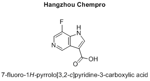 7-fluoro-1H-pyrrolo[3,2-c]pyridine-3-carboxylic acid