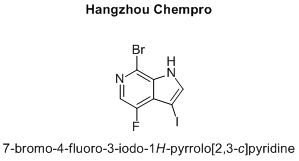 7-bromo-4-fluoro-3-iodo-1H-pyrrolo[2,3-c]pyridine