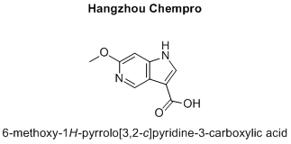 6-methoxy-1H-pyrrolo[3,2-c]pyridine-3-carboxylic acid