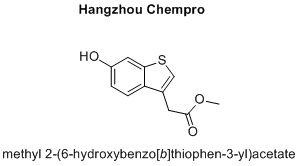 methyl 2-(6-hydroxybenzo[b]thiophen-3-yl)acetate