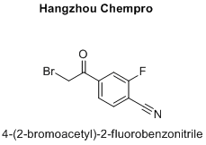 4-(2-bromoacetyl)-2-fluorobenzonitrile