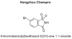 6-bromobenzo[d]isothiazol-3(2H)-one 1,1-dioxide