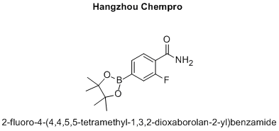 2-fluoro-4-(4,4,5,5-tetramethyl-1,3,2-dioxaborolan-2-yl)benzamide