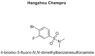 4-bromo-3-fluoro-N,N-dimethylbenzenesulfonamide
