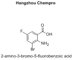 2-amino-3-bromo-5-fluorobenzoic acid