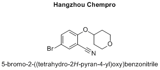 5-bromo-2-((tetrahydro-2H-pyran-4-yl)oxy)benzonitrile