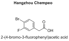 2-(4-bromo-3-fluorophenyl)acetic acid