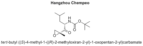 tert-butyl ((S)-4-methyl-1-((R)-2-methyloxiran-2-yl)-1-oxopentan-2-yl)carbamate