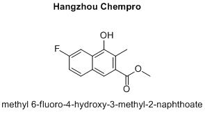 methyl 6-fluoro-4-hydroxy-3-methyl-2-naphthoate