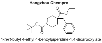 1-tert-butyl 4-ethyl 4-benzylpiperidine-1,4-dicarboxylate