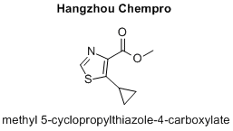 methyl 5-cyclopropylthiazole-4-carboxylate