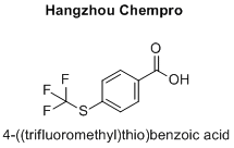4-((trifluoromethyl)thio)benzoic acid