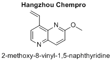 2-methoxy-8-vinyl-1,5-naphthyridine