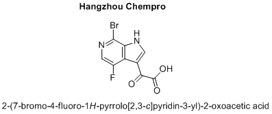 2-(7-bromo-4-fluoro-1H-pyrrolo[2,3-c]pyridin-3-yl)-2-oxoacetic acid