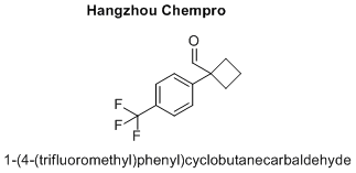 1-(4-(trifluoromethyl)phenyl)cyclobutanecarbaldehyde