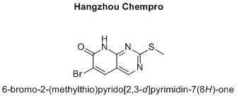 6-bromo-2-(methylthio)pyrido[2,3-d]pyrimidin-7(8H)-one