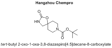 tert-butyl 2-oxo-1-oxa-3,8-diazaspiro[4.5]decane-8-carboxylate