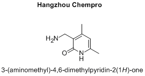 3-(aminomethyl)-4,6-dimethylpyridin-2(1H)-one