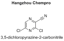 3,5-dichloropyrazine-2-carbonitrile