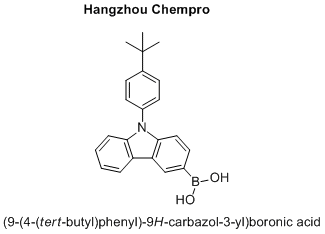 (9-(4-(tert-butyl)phenyl)-9H-carbazol-3-yl)boronic acid