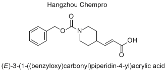 (E)-3-(1-(benzyloxycarbonyl)piperidin-4-yl)acrylic acid