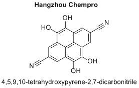 4,5,9,10-tetrahydroxypyrene-2,7-dicarbonitrile