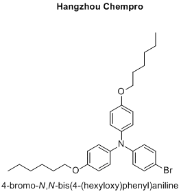 4-bromo-N,N-bis(4-(hexyloxy)phenyl)aniline